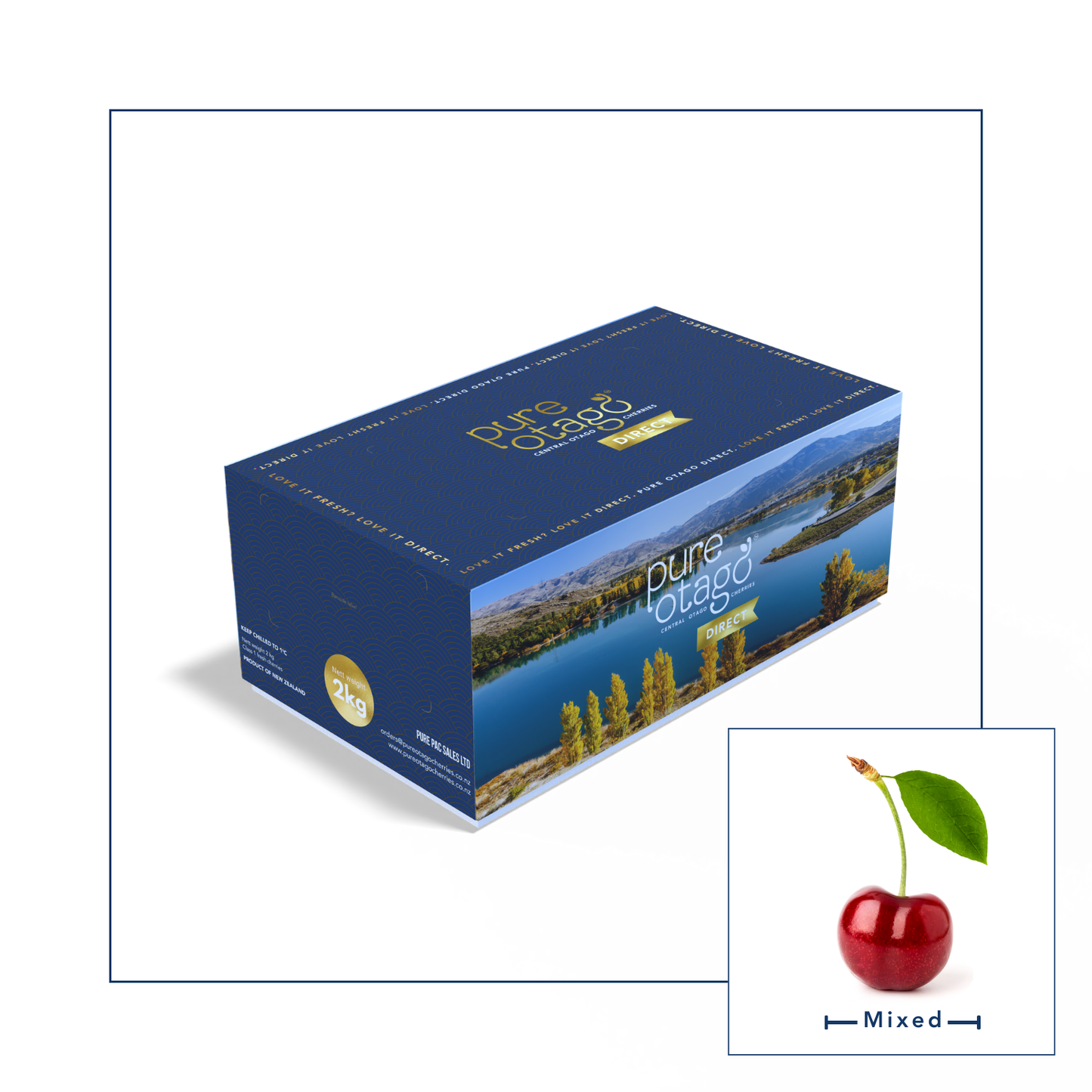 cherries for Christmas, christmas cherries, christmas cherries nz, 2kg cherry box, cherries red, otago cherries, pure otago cherries, red cherries, cherries wholesale, wholesale cherries